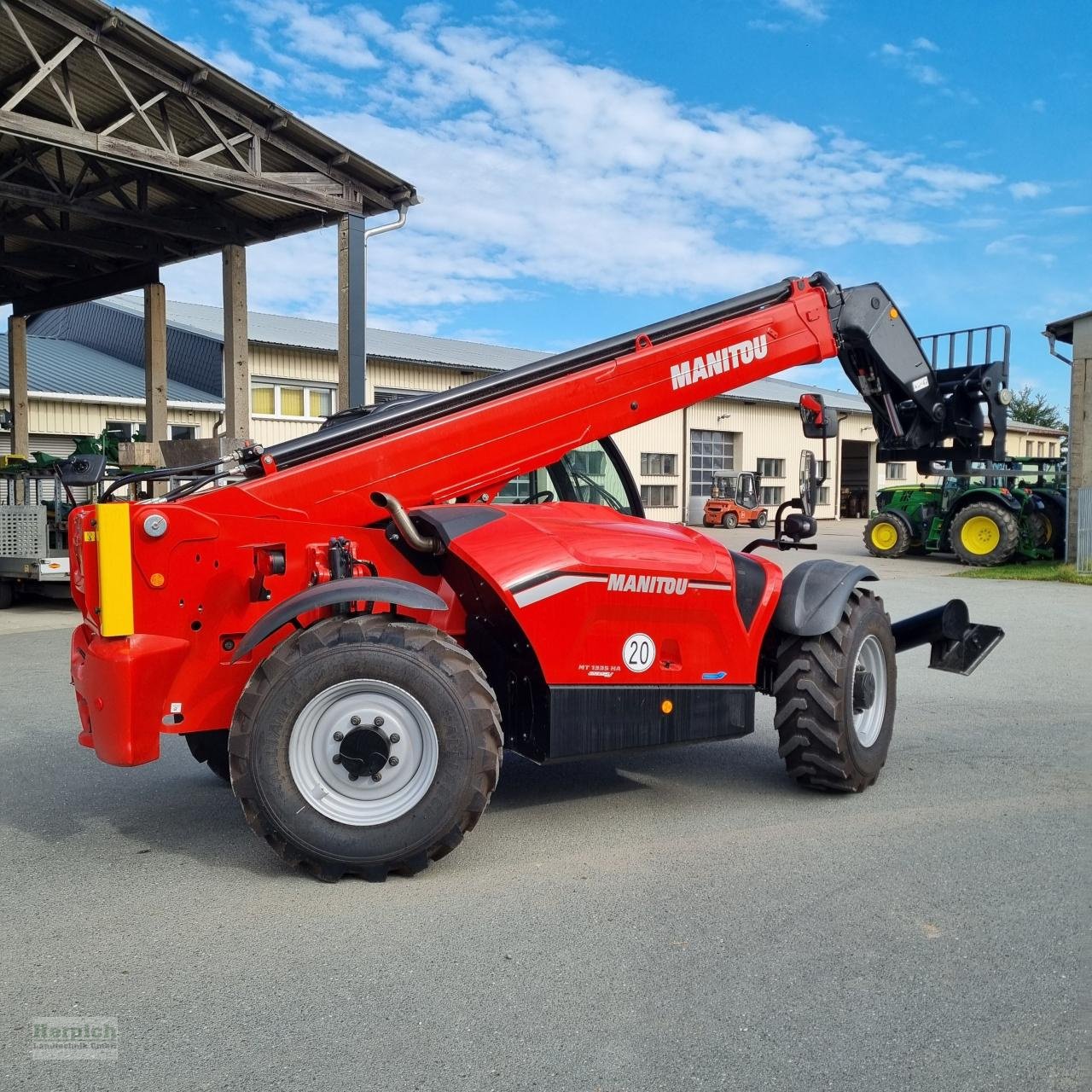 Teleskoplader of the type Manitou MT 1335 HA Easy, Neumaschine in Drebach (Picture 4)