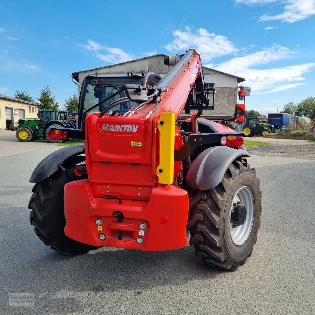 Teleskoplader del tipo Manitou MT 1335 HA Easy, Neumaschine en Drebach (Imagen 5)