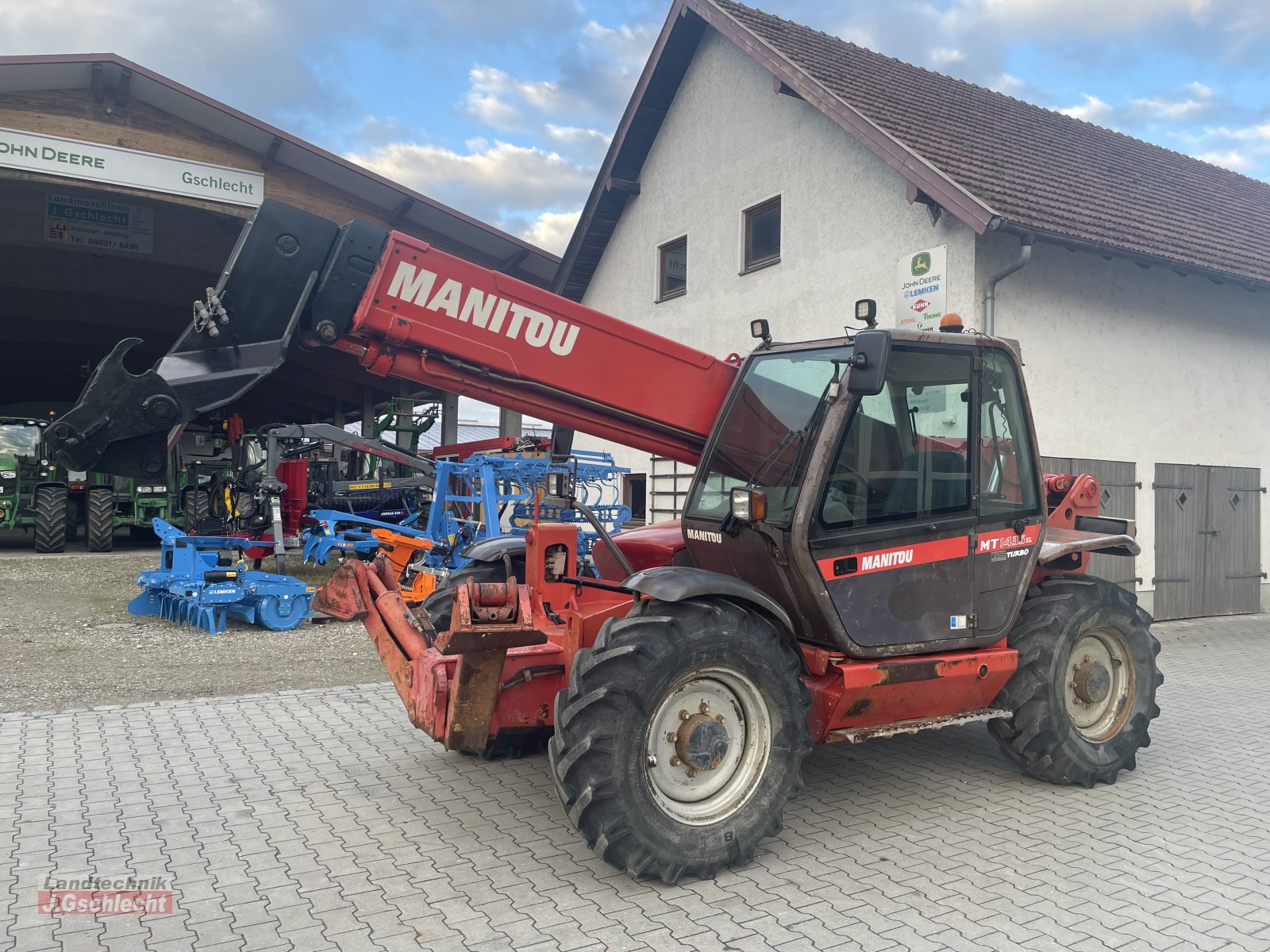 Teleskoplader типа Manitou MT 1435 HSLT, Gebrauchtmaschine в Mühldorf (Фотография 1)