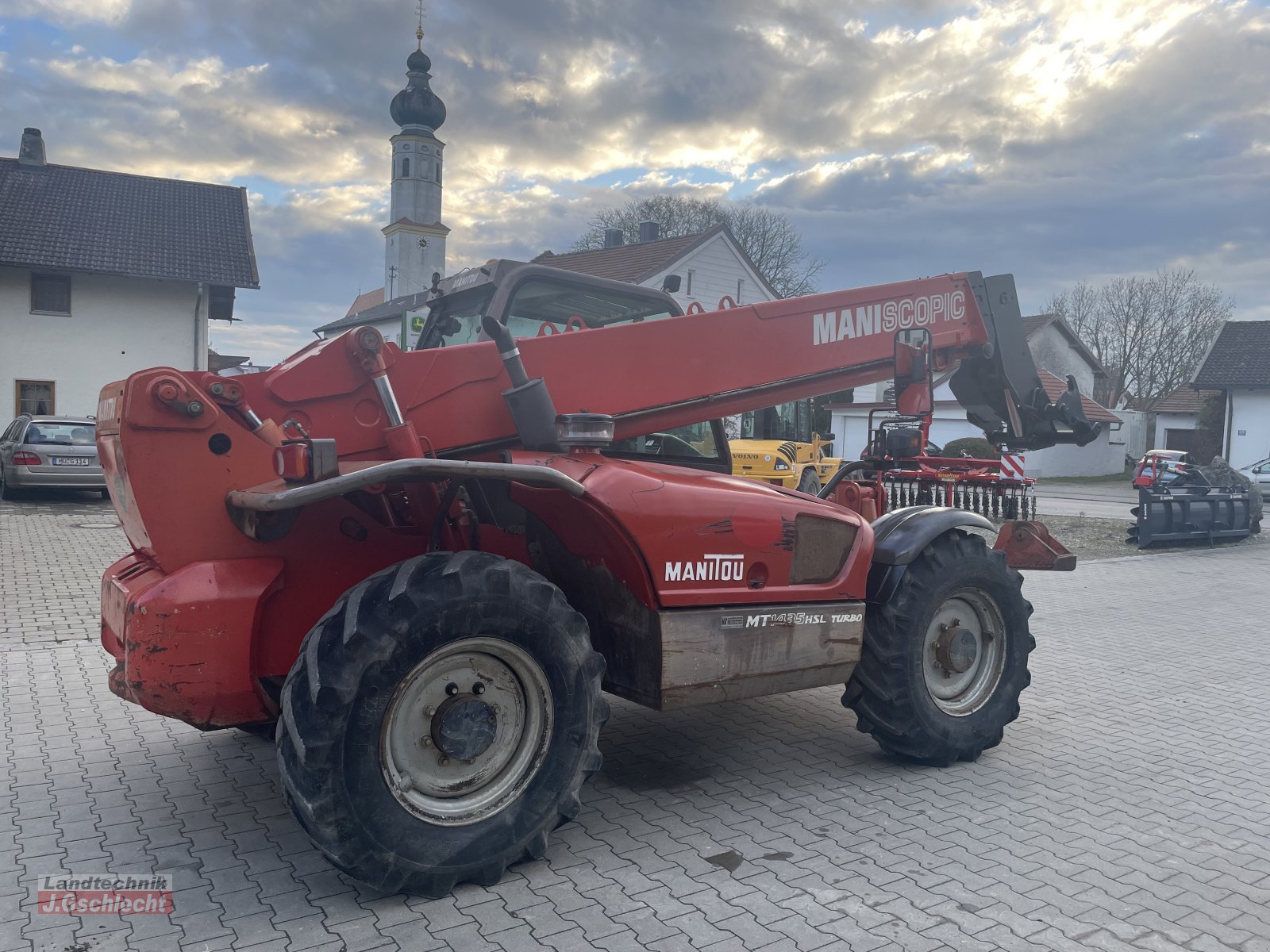 Teleskoplader tip Manitou MT 1435 HSLT, Gebrauchtmaschine in Mühldorf (Poză 7)