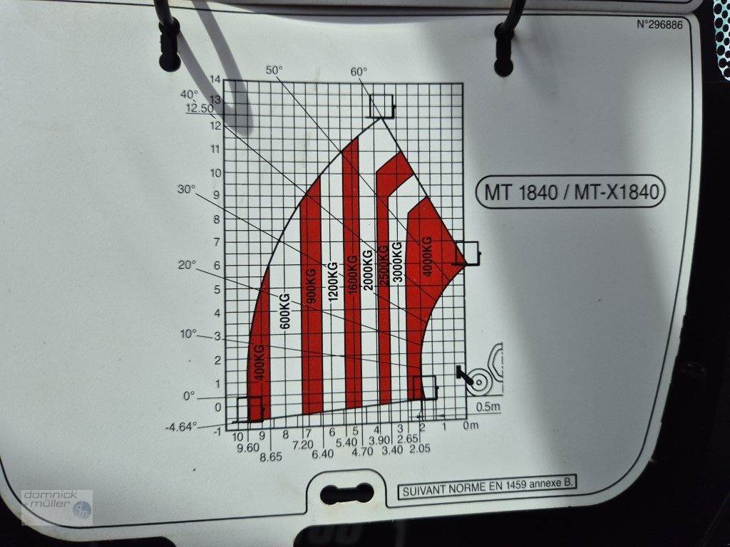 Teleskoplader типа Manitou MT 1840 easy, Gebrauchtmaschine в Friedrichsdorf (Фотография 11)