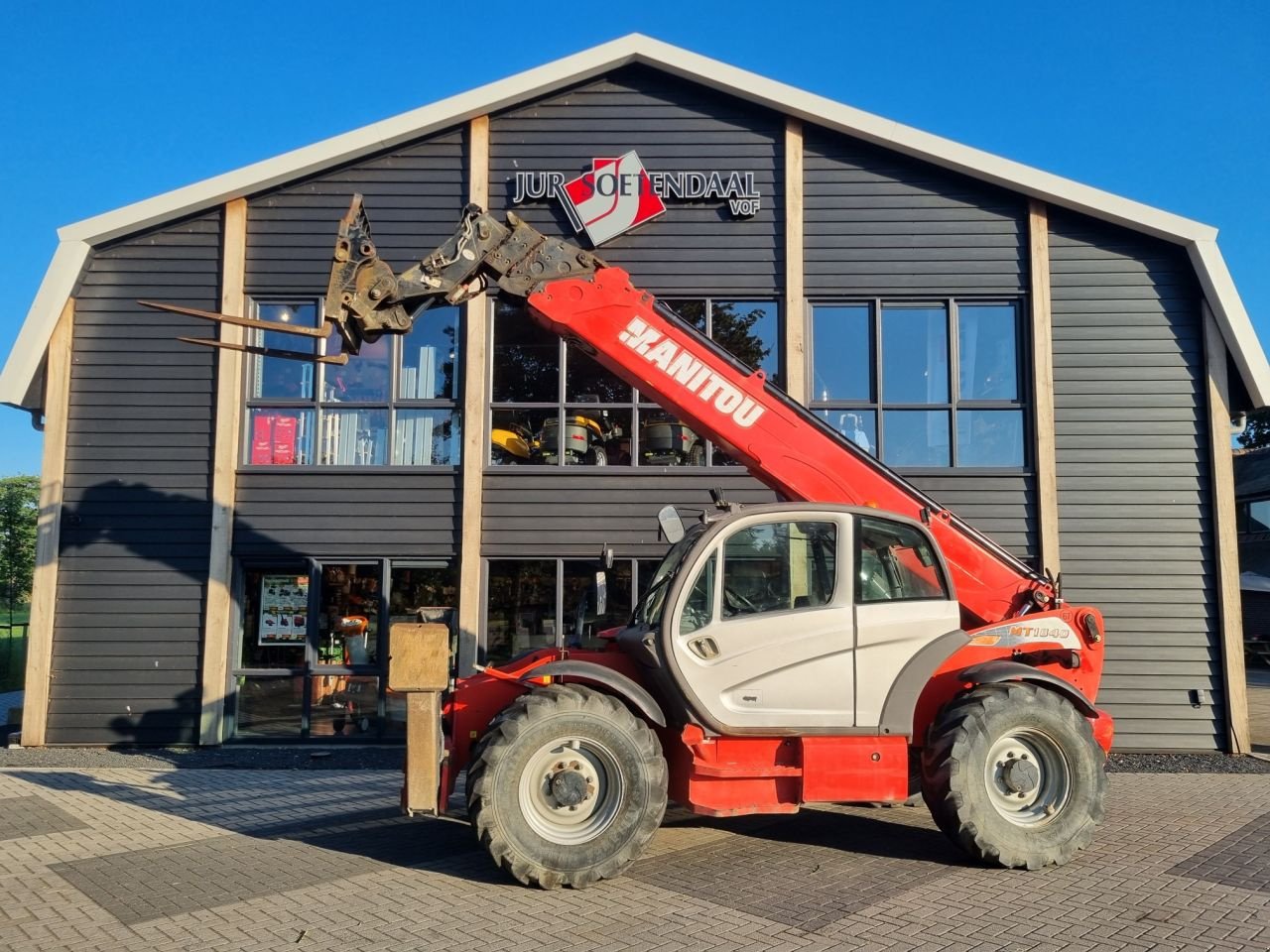 Teleskoplader du type Manitou MT 1840 privilege, Gebrauchtmaschine en Lunteren (Photo 1)