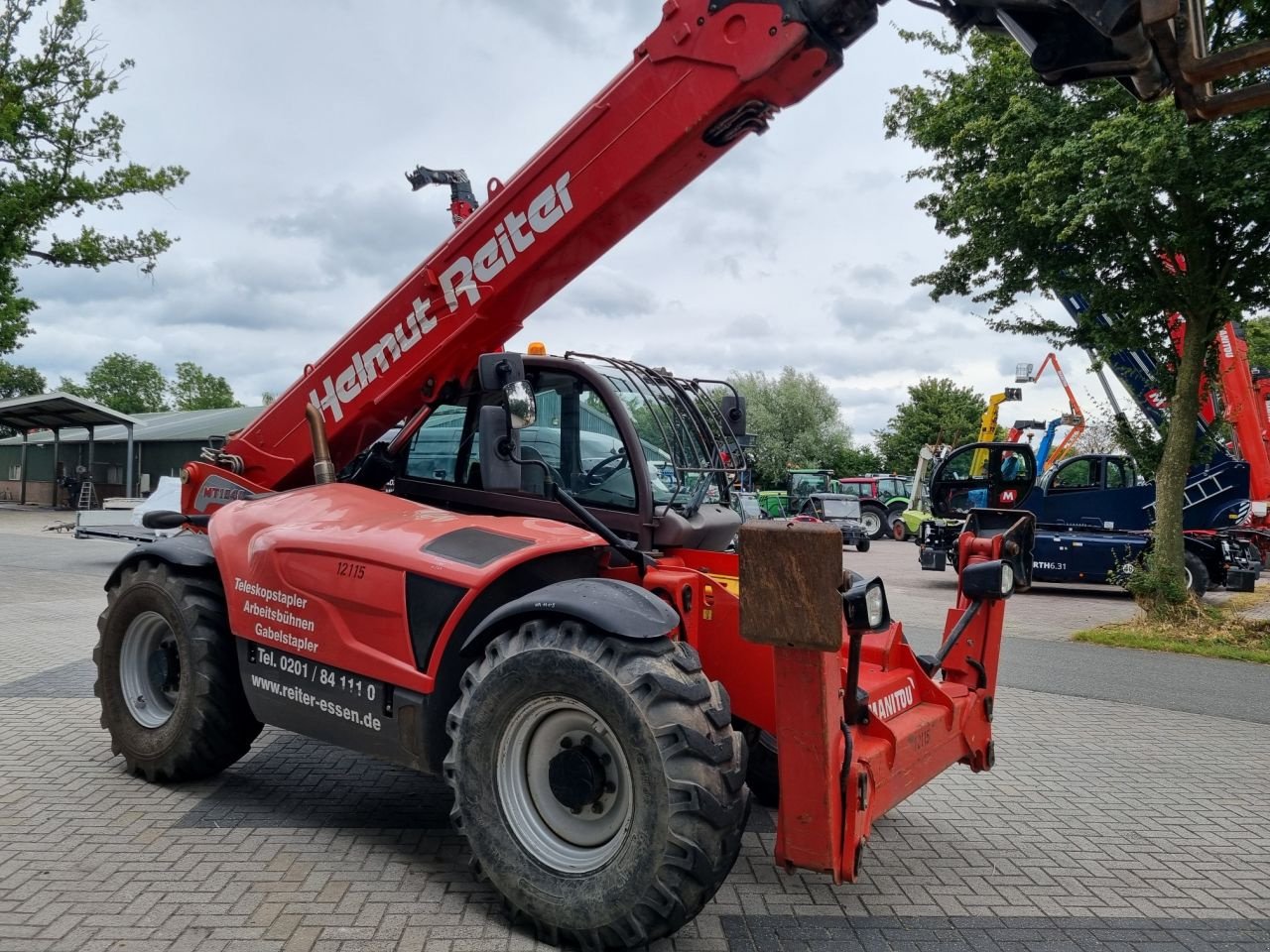 Teleskoplader типа Manitou MT 1840, Gebrauchtmaschine в Lunteren (Фотография 3)