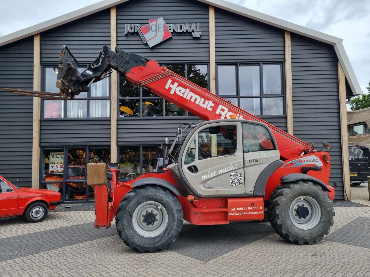 Teleskoplader del tipo Manitou MT 1840, Gebrauchtmaschine en Lunteren (Imagen 1)