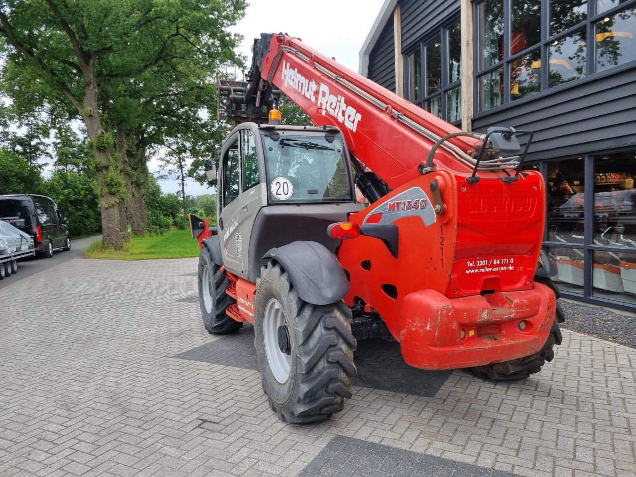 Teleskoplader del tipo Manitou MT 1840, Gebrauchtmaschine en Lunteren (Imagen 4)