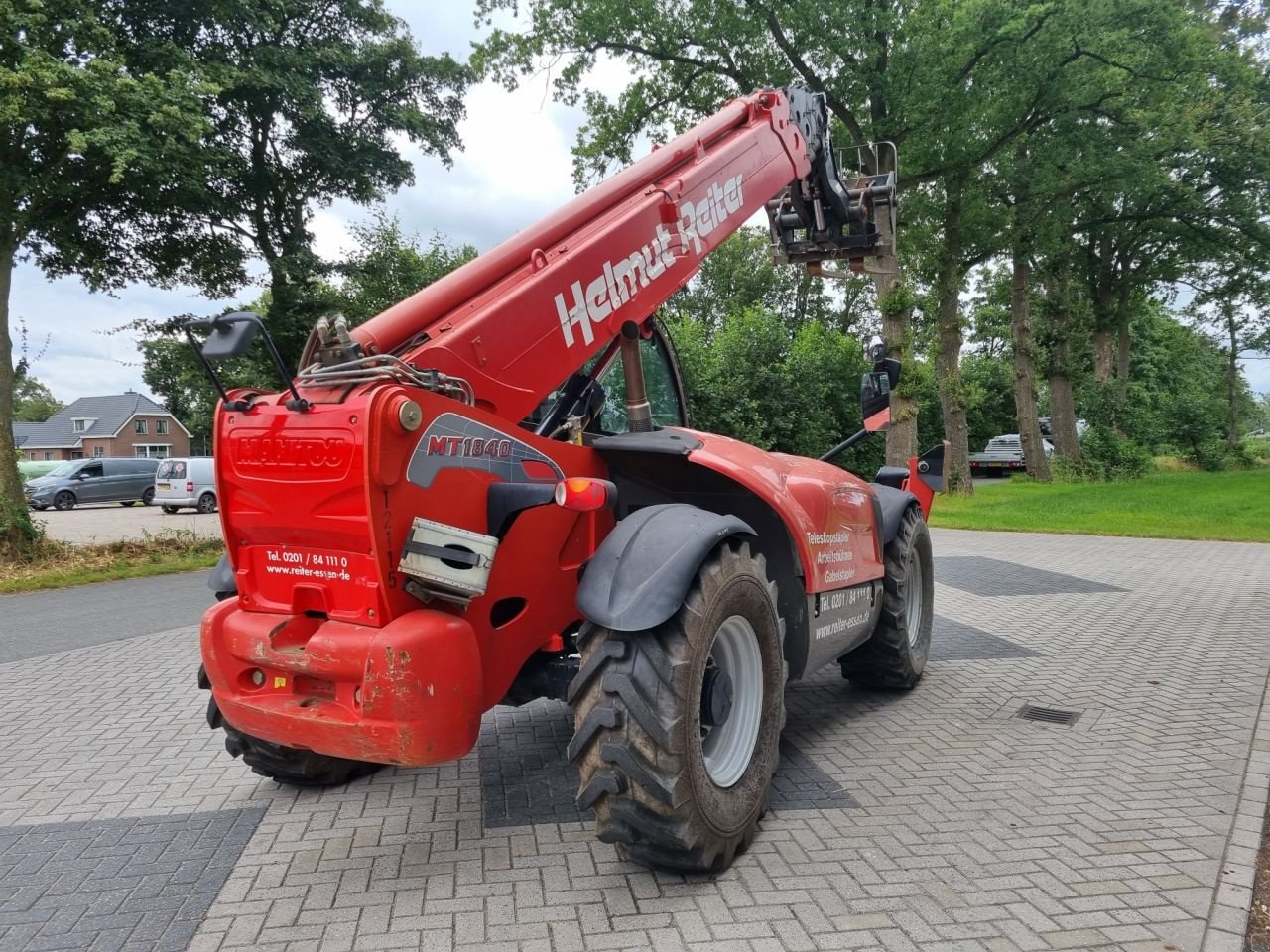 Teleskoplader del tipo Manitou MT 1840, Gebrauchtmaschine en Lunteren (Imagen 5)