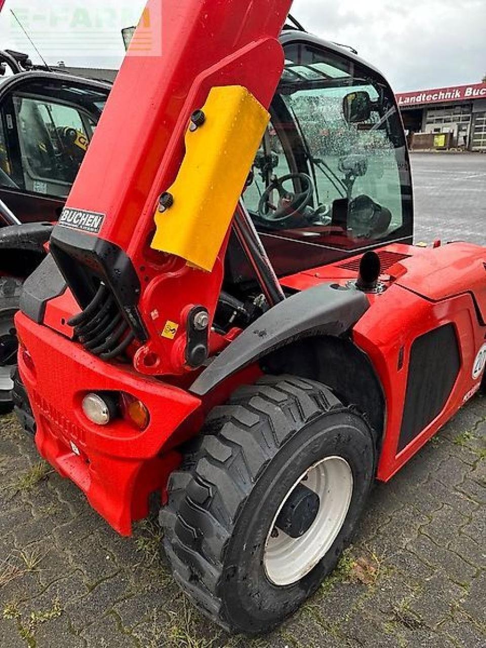 Teleskoplader Türe ait Manitou mt 420 h teleskoplader gebraucht, Gebrauchtmaschine içinde WENDEN (resim 7)