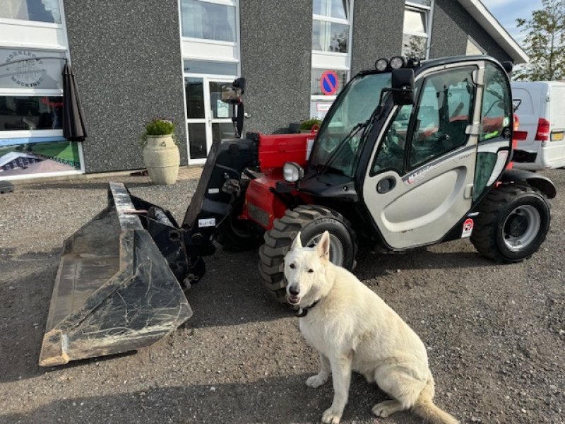 Teleskoplader tipa Manitou MT 625 COMFORT M. SKOVL OG GAFLER, Gebrauchtmaschine u Dronninglund (Slika 1)