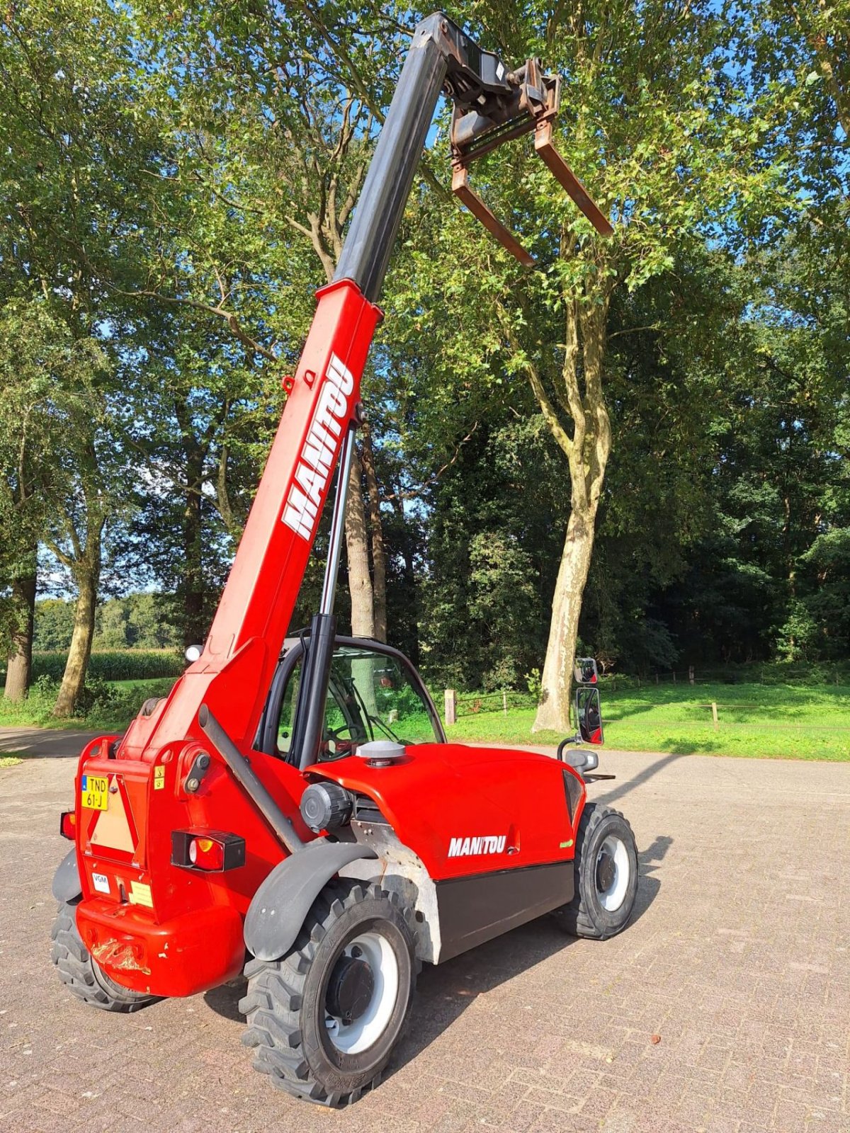 Teleskoplader tip Manitou MT 625 H, Gebrauchtmaschine in Nieuw Wehl (Poză 5)