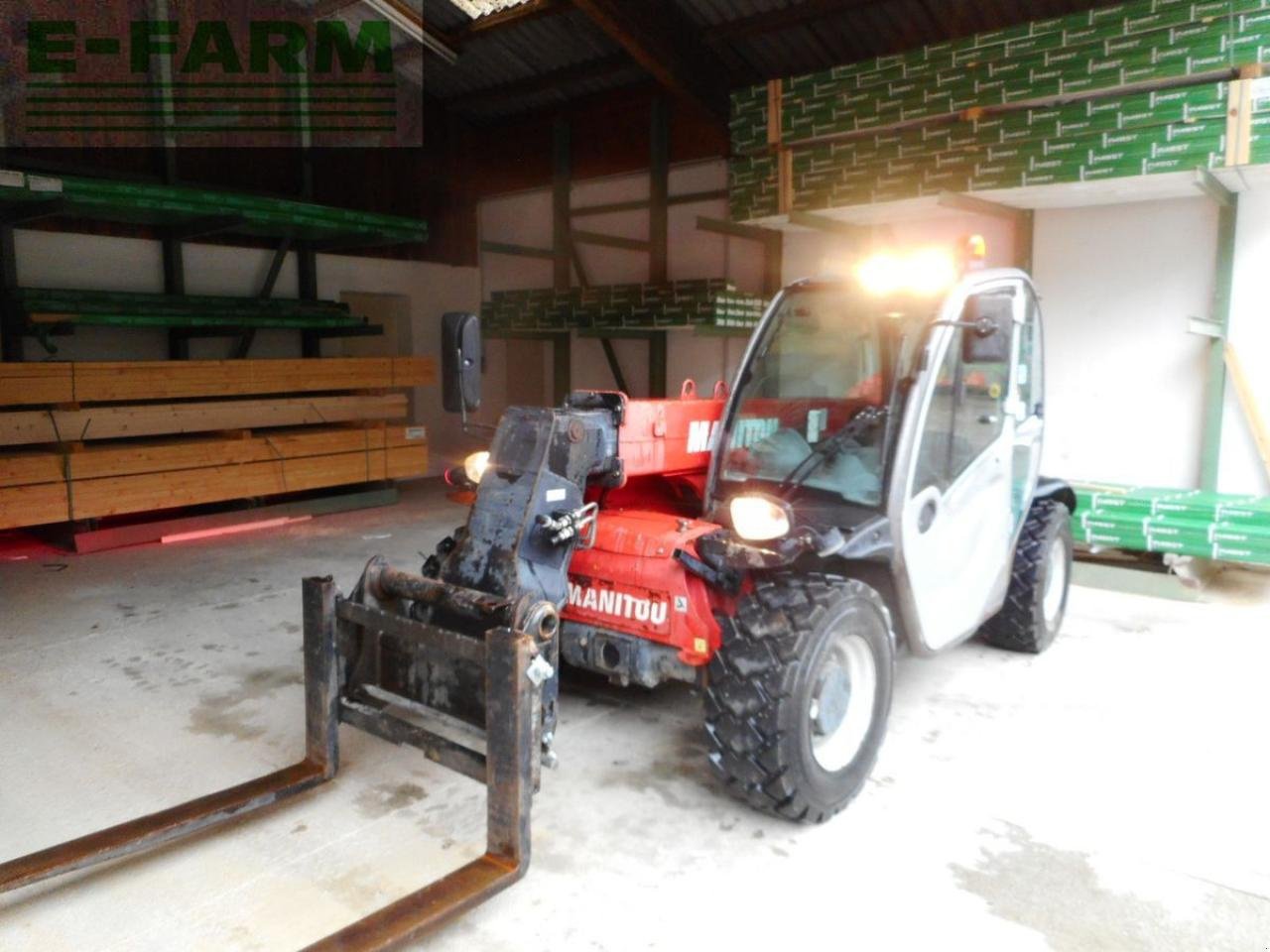 Teleskoplader tipa Manitou mt 625 ( nur 1,90 hoch nur 1,85 breit ), Gebrauchtmaschine u ST. NIKOLAI/DR. (Slika 2)