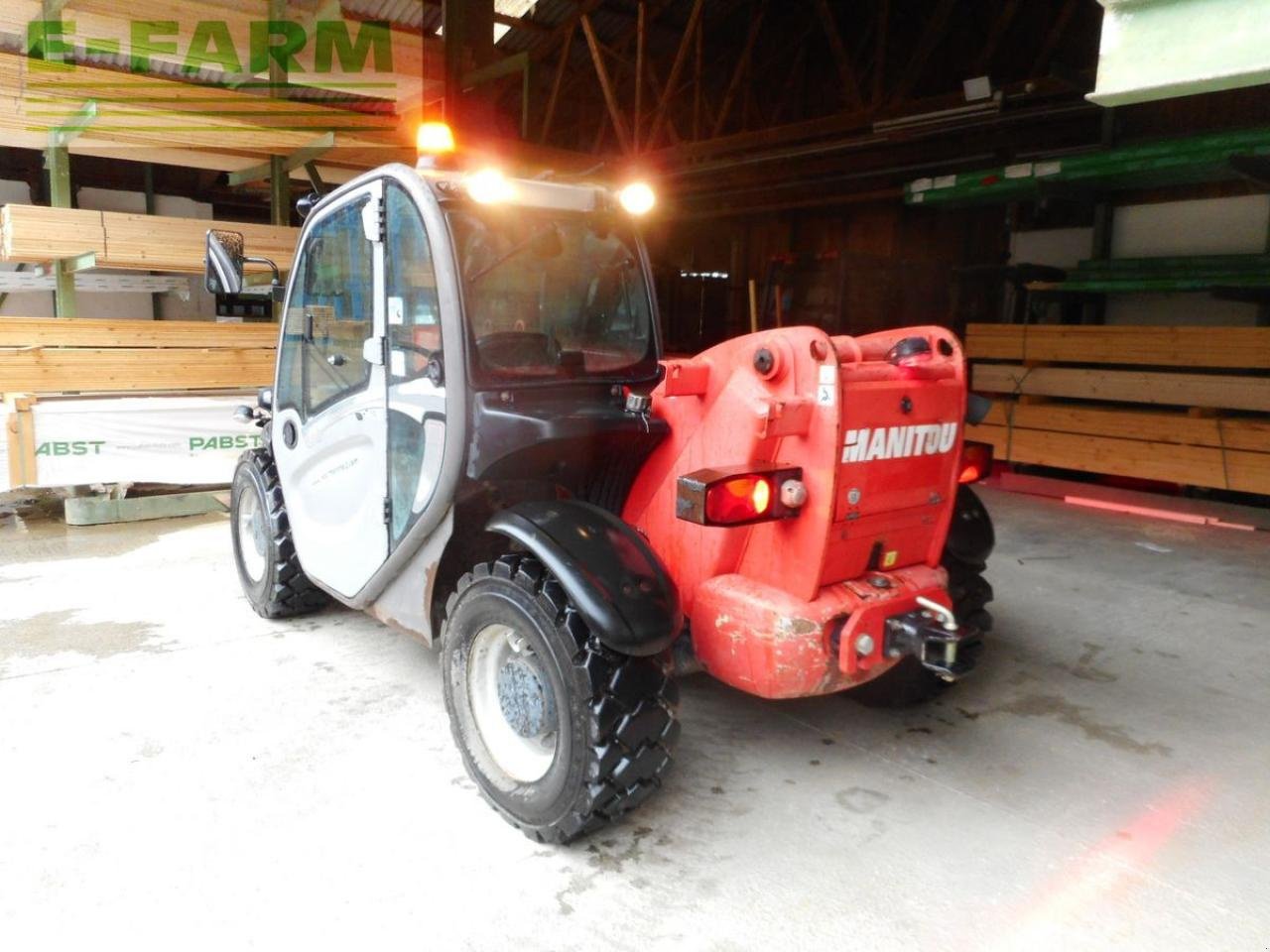 Teleskoplader du type Manitou mt 625 ( nur 1,90 hoch nur 1,85 breit ), Gebrauchtmaschine en ST. NIKOLAI/DR. (Photo 3)