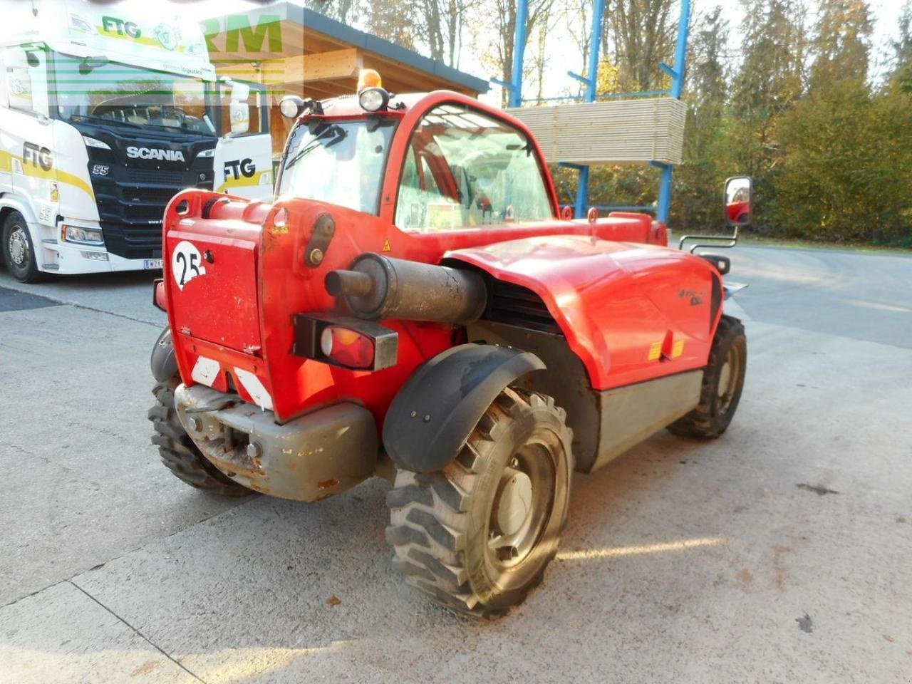 Teleskoplader typu Manitou mt 625 ( nur 1,90 hoch nur 1,85 breit ), Gebrauchtmaschine v ST. NIKOLAI/DR. (Obrázek 4)