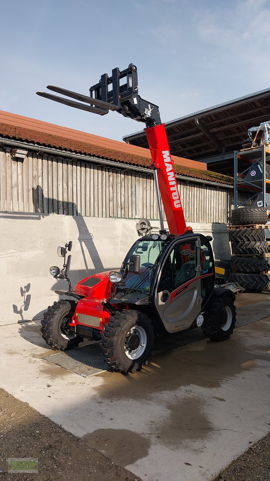 Teleskoplader van het type Manitou MT 625 T Comfort, Neumaschine in Ried (Foto 1)