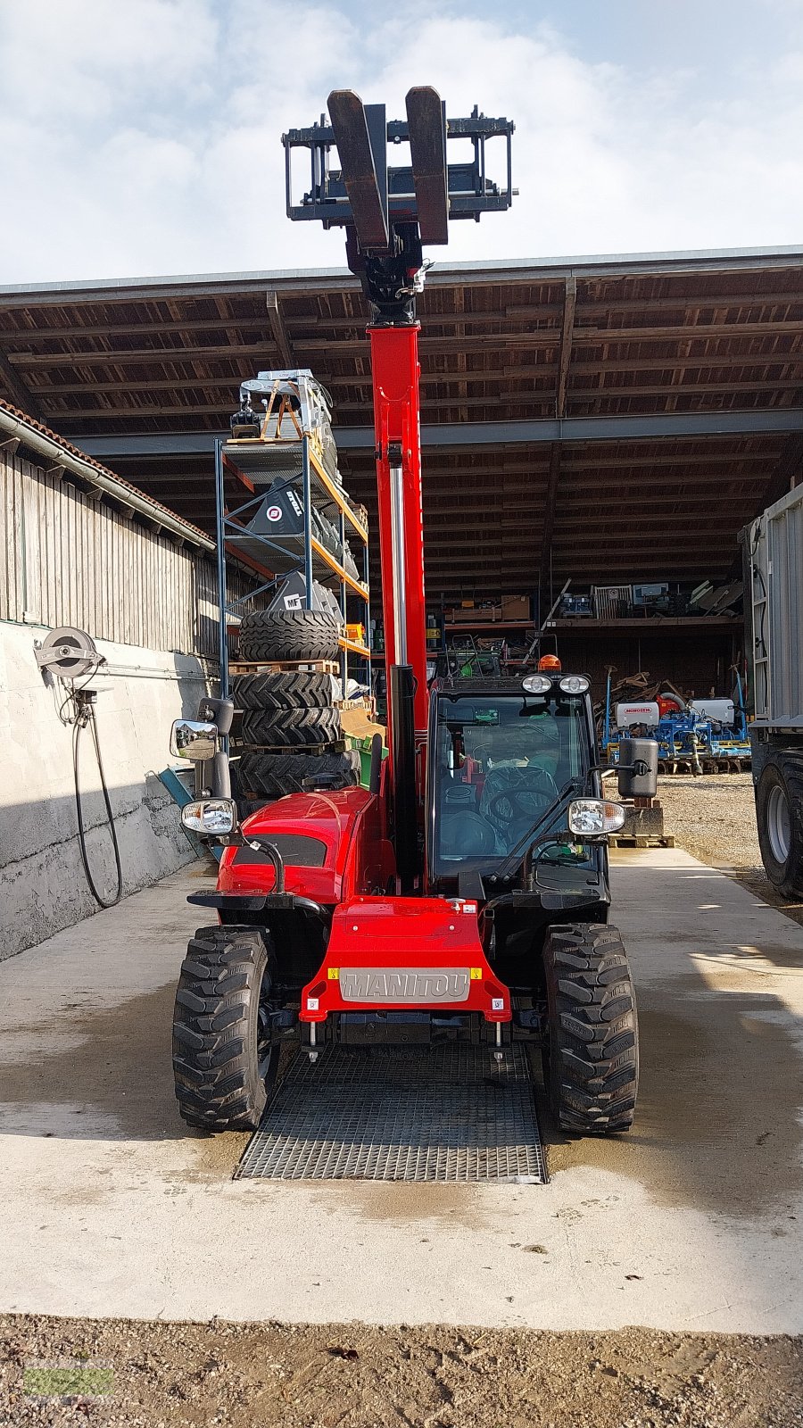 Teleskoplader del tipo Manitou MT 625 T Comfort, Neumaschine en Ried (Imagen 2)