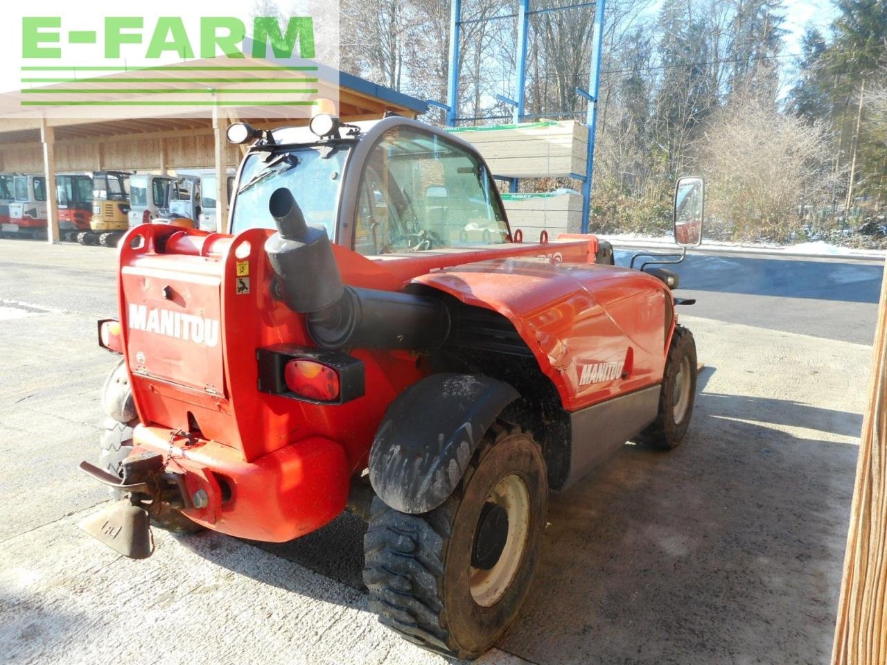 Teleskoplader a típus Manitou mt 625, Gebrauchtmaschine ekkor: ST. NIKOLAI/DR. (Kép 4)