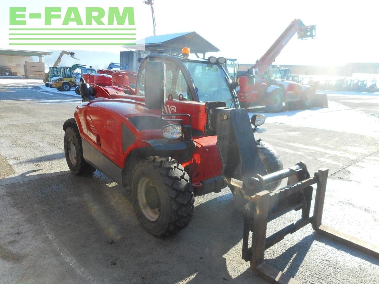 Teleskoplader van het type Manitou mt 625, Gebrauchtmaschine in ST. NIKOLAI/DR. (Foto 5)