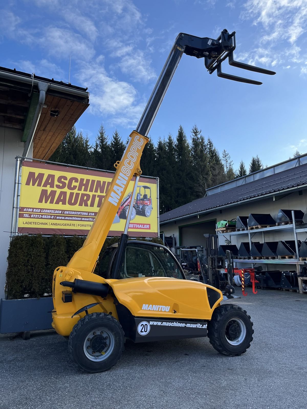 Teleskoplader typu Manitou MT 625, Gebrauchtmaschine v Bad Leonfelden (Obrázok 9)