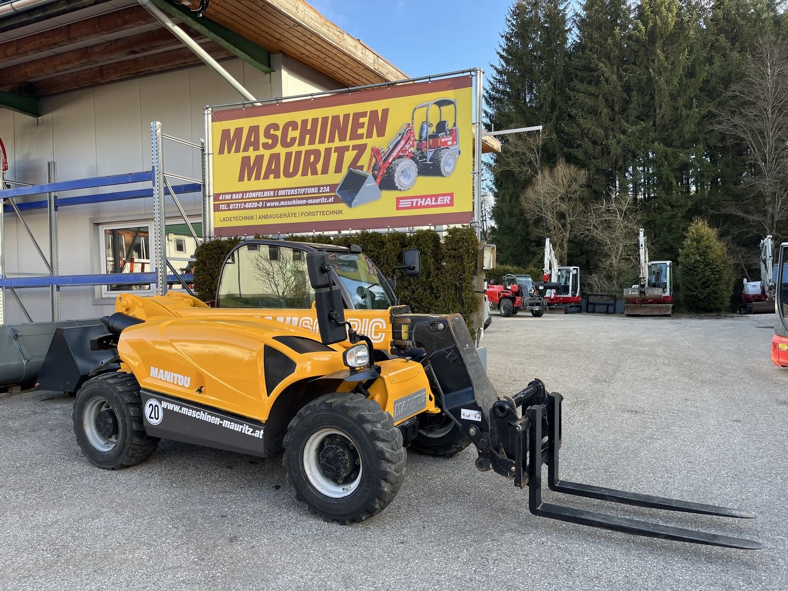 Teleskoplader za tip Manitou MT 625, Gebrauchtmaschine u Bad Leonfelden (Slika 1)