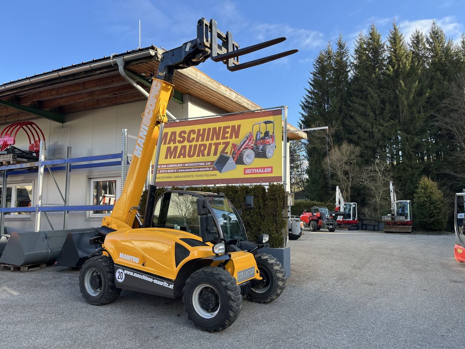 Teleskoplader typu Manitou MT 625, Gebrauchtmaschine v Bad Leonfelden (Obrázok 5)