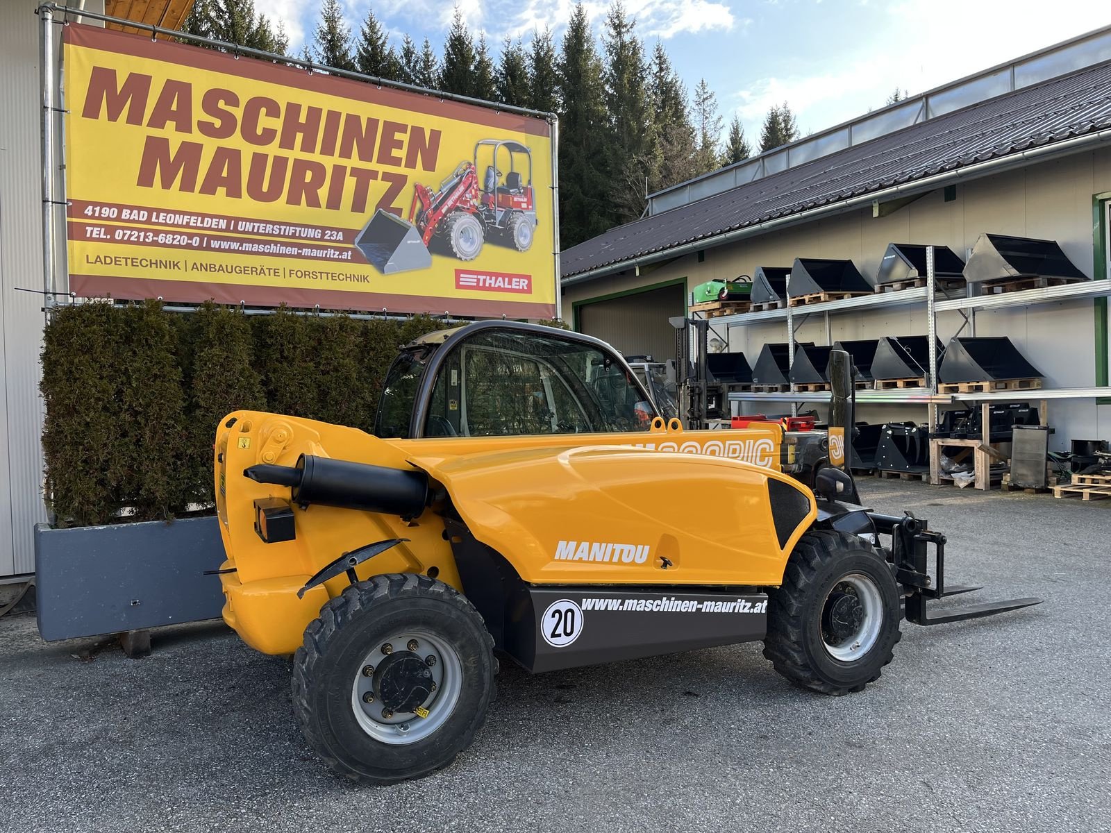 Teleskoplader typu Manitou MT 625, Gebrauchtmaschine v Bad Leonfelden (Obrázok 3)