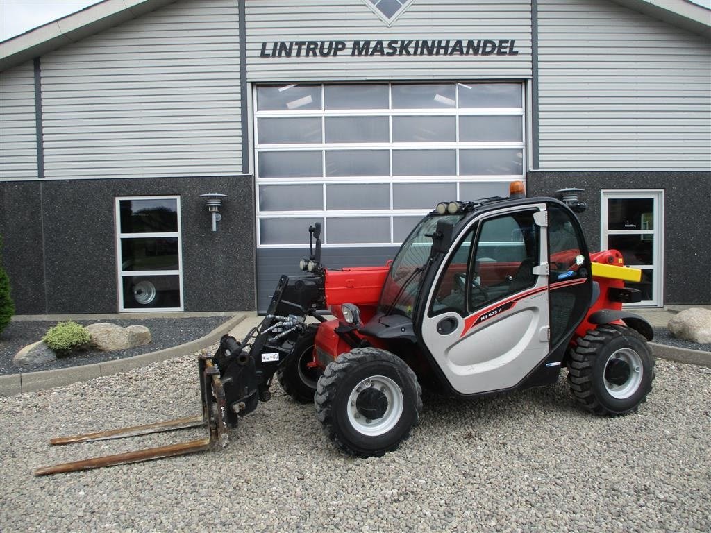 Teleskoplader typu Manitou MT 625H COMFORT Dansk maskine, med hydrauliske pallegafler., Gebrauchtmaschine v Lintrup (Obrázok 1)