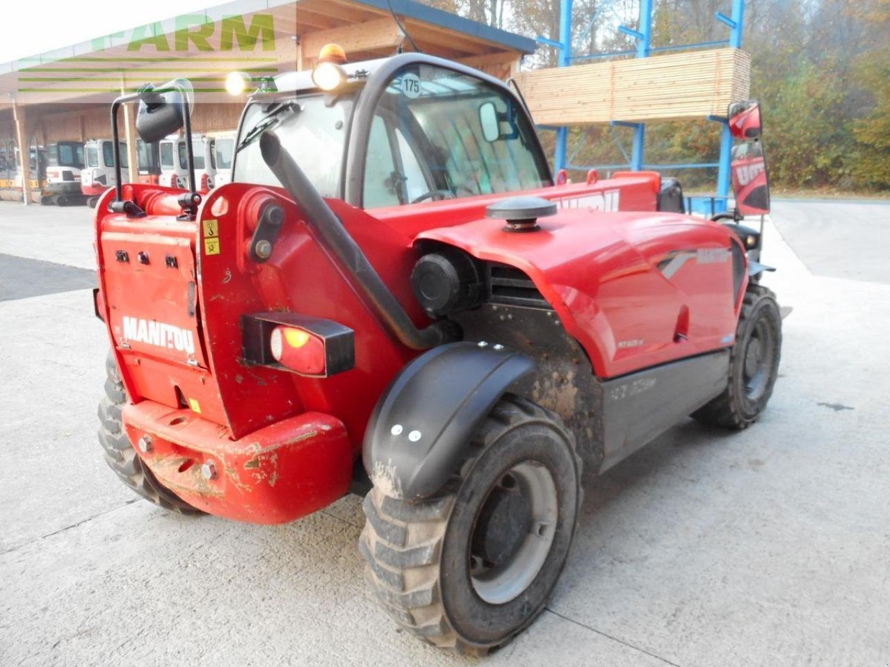 Teleskoplader tipa Manitou mt 625h comfort ( nur 1,90 hoch nur 1,85 breit ), Gebrauchtmaschine u ST. NIKOLAI/DR. (Slika 4)