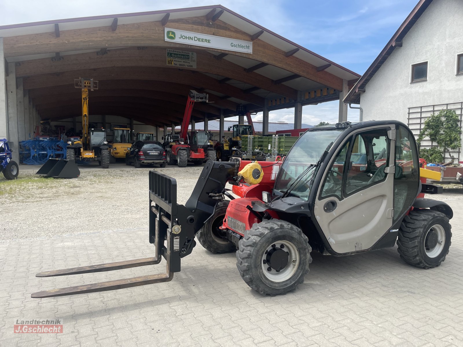 Teleskoplader van het type Manitou MT 625H EASY, Gebrauchtmaschine in Mühldorf (Foto 7)