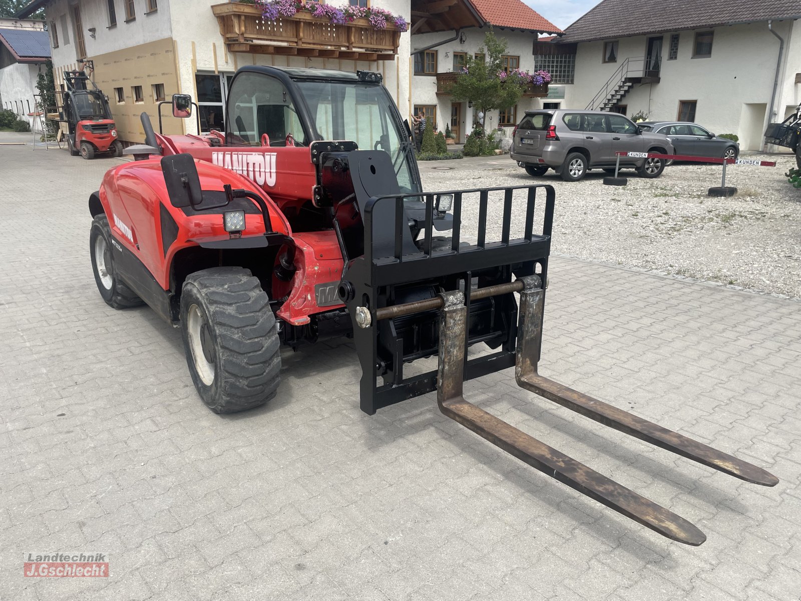 Teleskoplader van het type Manitou MT 625H EASY, Gebrauchtmaschine in Mühldorf (Foto 12)