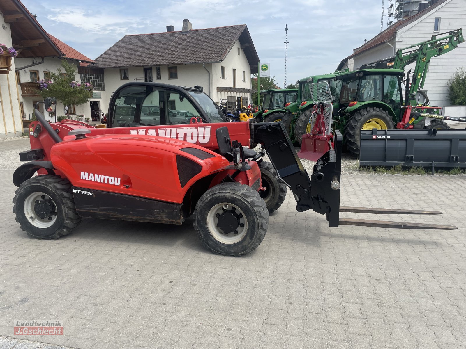 Teleskoplader tip Manitou MT 625H EASY, Gebrauchtmaschine in Mühldorf (Poză 13)