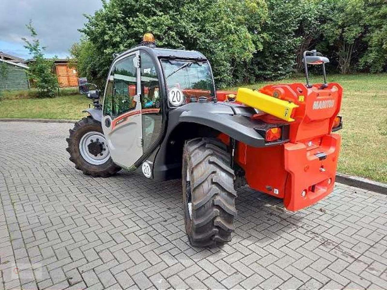 Teleskoplader typu Manitou MT 730 H, Neumaschine w Oyten (Zdjęcie 3)