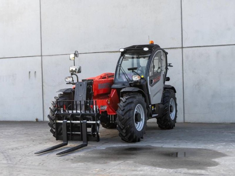 Teleskoplader del tipo Manitou MT 735, Neumaschine In Moerbeke