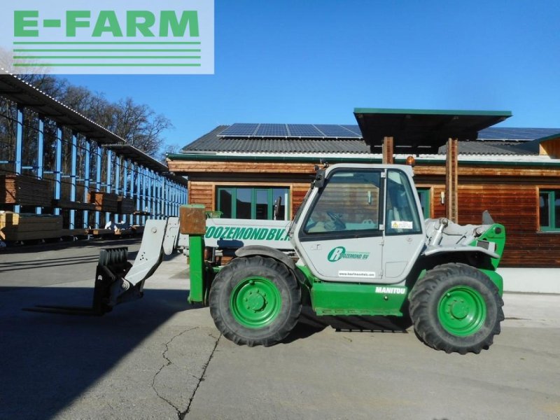 Teleskoplader del tipo Manitou mt1440 ( 14m 4t ) mit gabel, Gebrauchtmaschine en ST. NIKOLAI/DR. (Imagen 1)