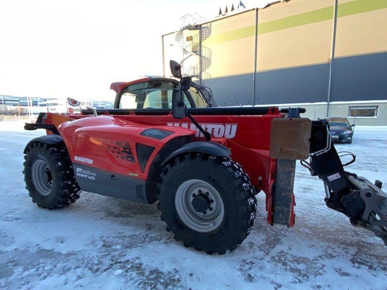 Teleskoplader du type Manitou MT1440 EASY, Gebrauchtmaschine en Skive (Photo 4)