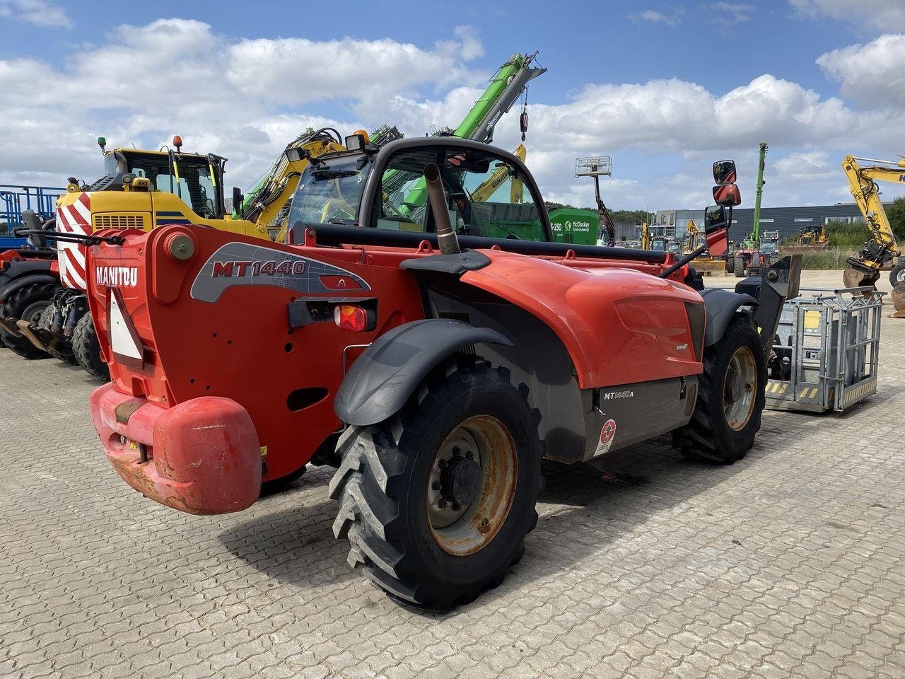 Teleskoplader Türe ait Manitou MT1440A ST3B, Gebrauchtmaschine içinde Skive (resim 4)