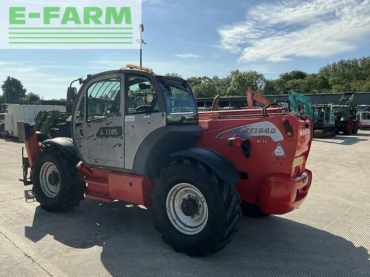 Teleskoplader typu Manitou mt1840 telehandler (st20476), Gebrauchtmaschine v SHAFTESBURY (Obrázek 8)