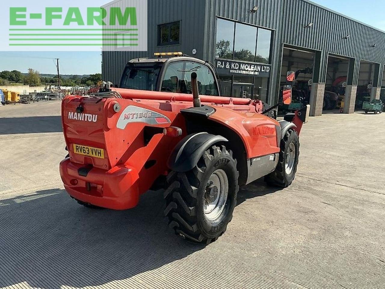 Teleskoplader от тип Manitou mt1840 telehandler (st20476), Gebrauchtmaschine в SHAFTESBURY (Снимка 10)