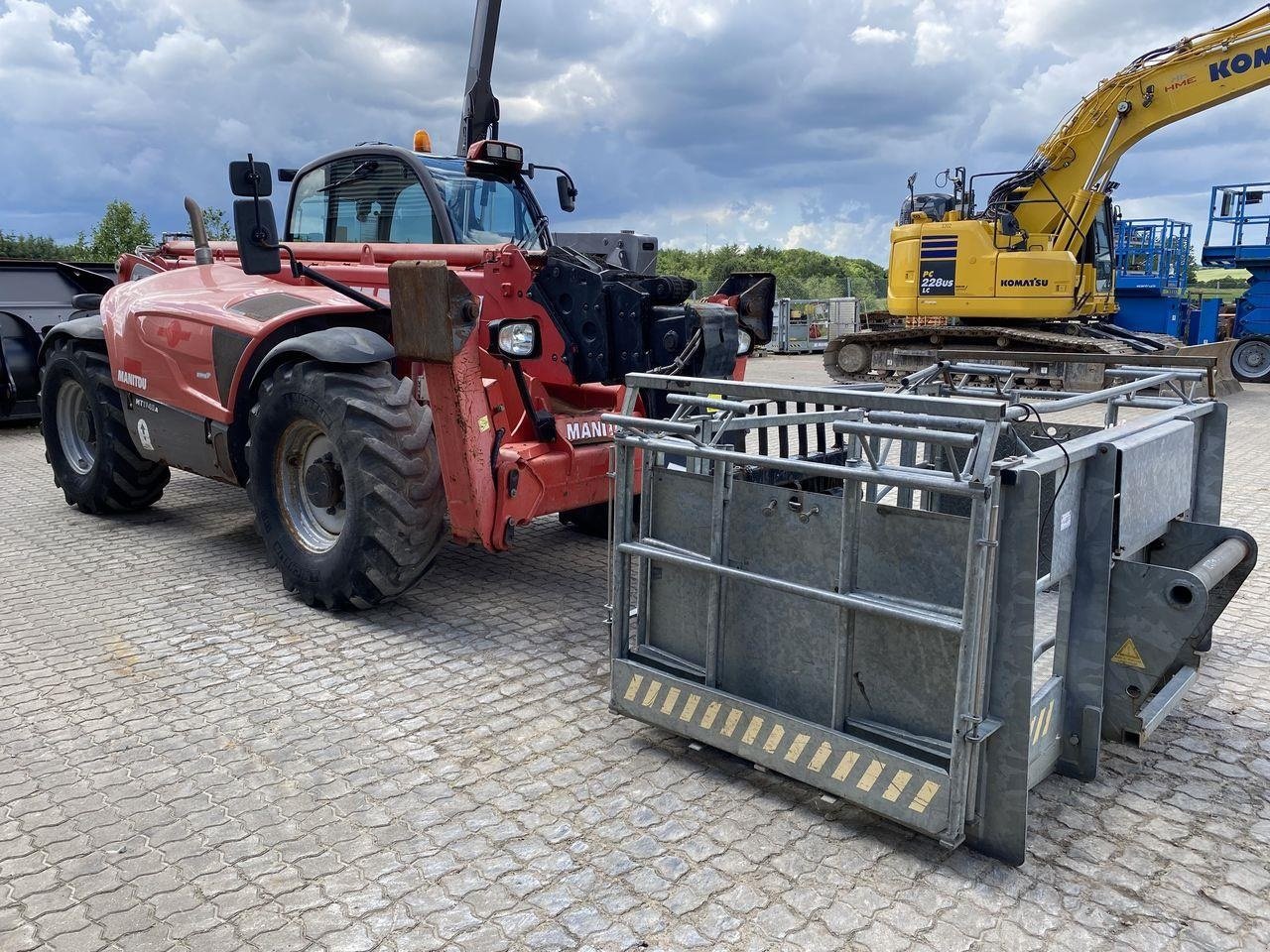 Teleskoplader del tipo Manitou MT1840, Gebrauchtmaschine en Skive (Imagen 5)