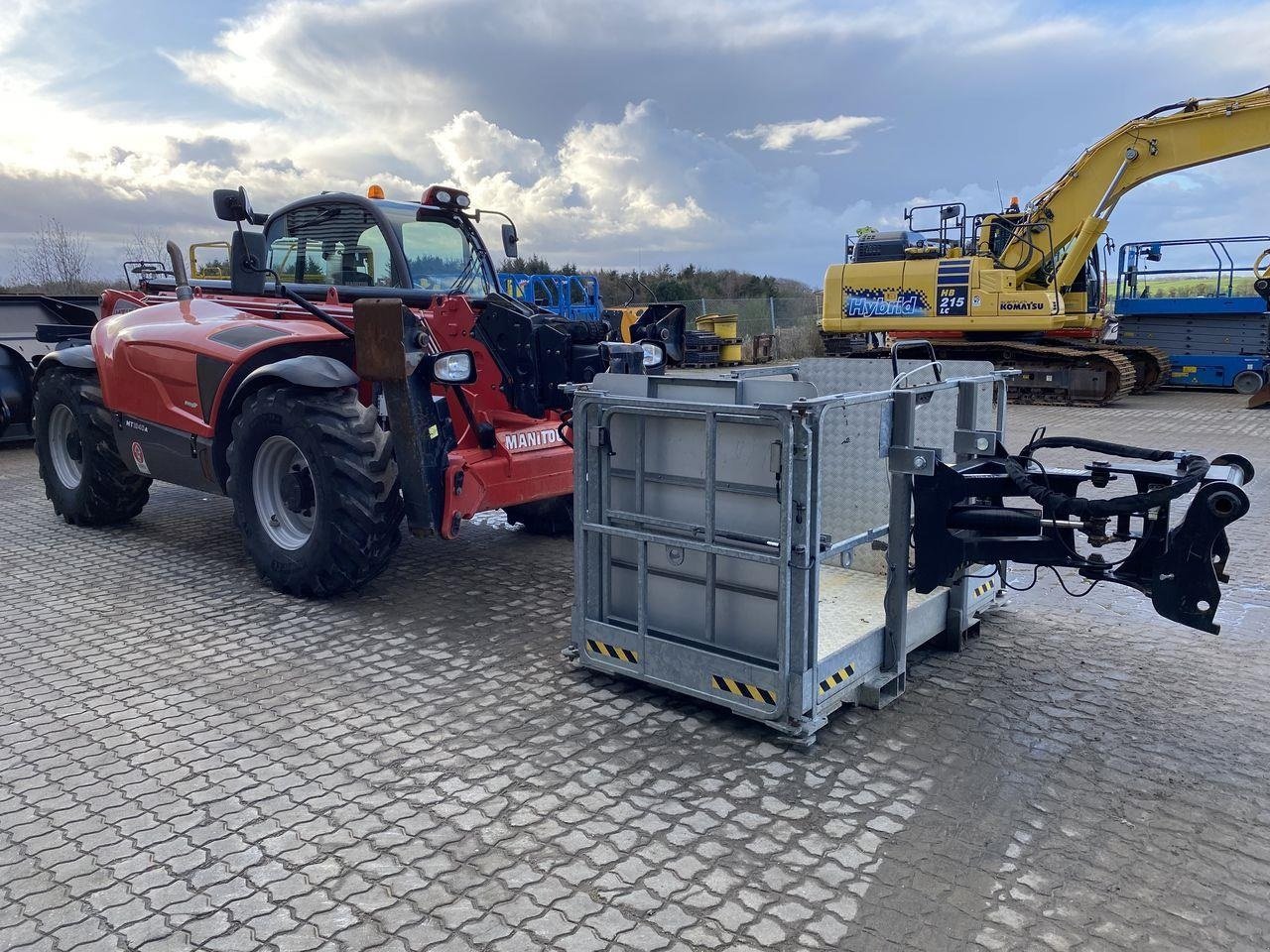 Teleskoplader van het type Manitou MT1840A ST3B, Gebrauchtmaschine in Skive (Foto 5)