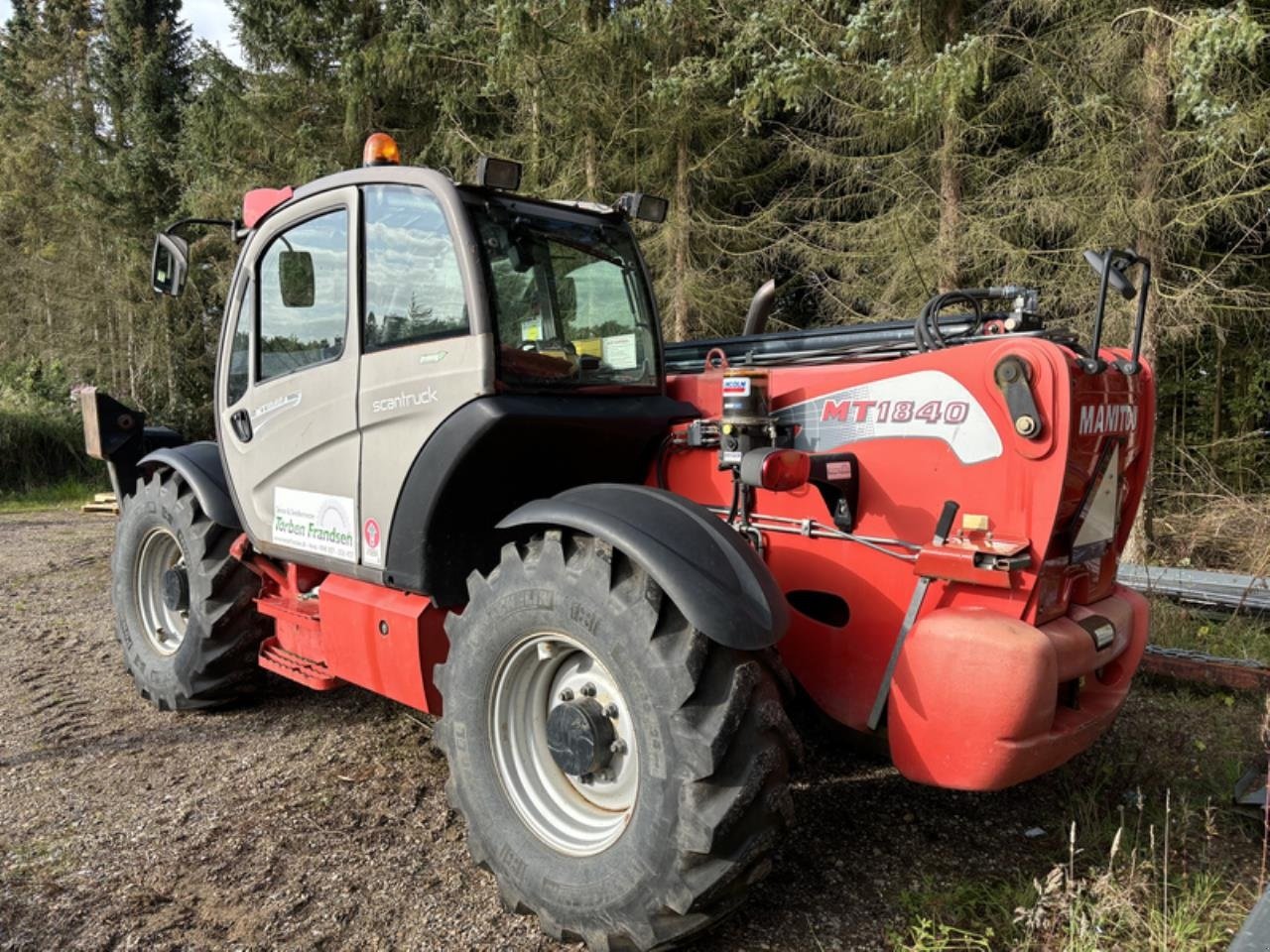 Teleskoplader van het type Manitou MT1840A ST3B, Gebrauchtmaschine in Skive (Foto 4)