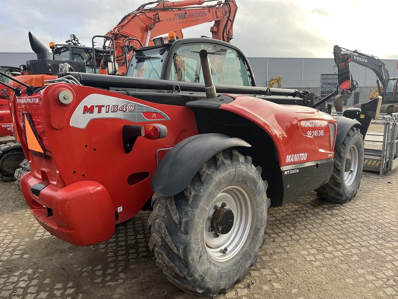 Teleskoplader of the type Manitou MT1840A ST3B, Gebrauchtmaschine in Skive (Picture 5)