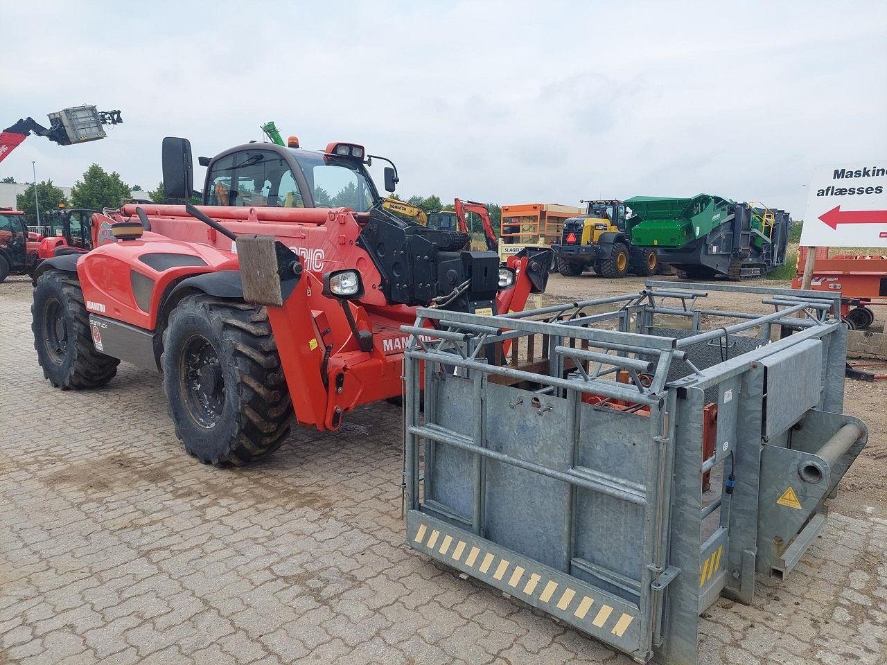 Teleskoplader типа Manitou MT1840A, Gebrauchtmaschine в Skive (Фотография 6)