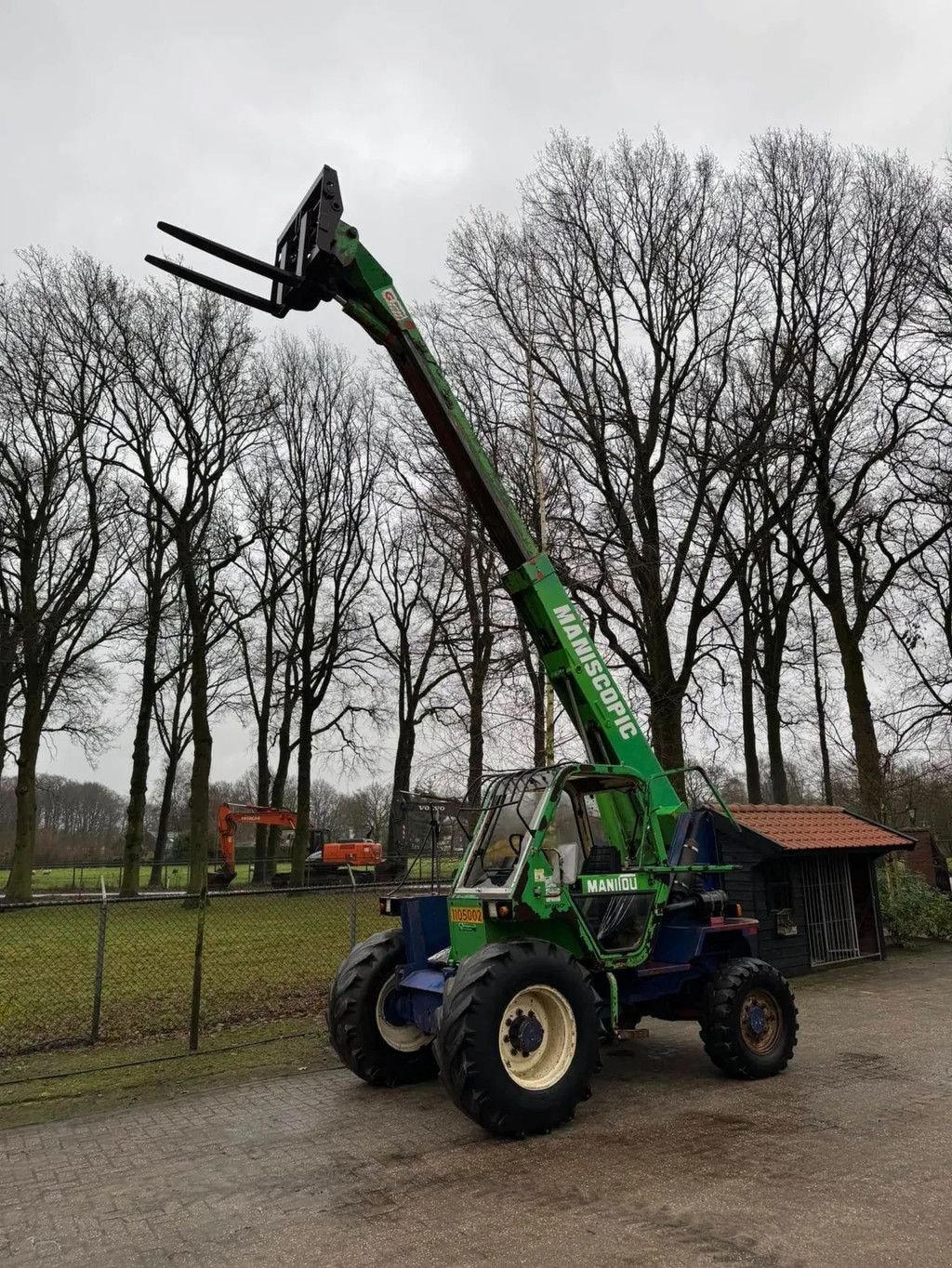 Teleskoplader del tipo Manitou MT425 Verreiker shovel heftruck, Gebrauchtmaschine en Harskamp (Imagen 5)