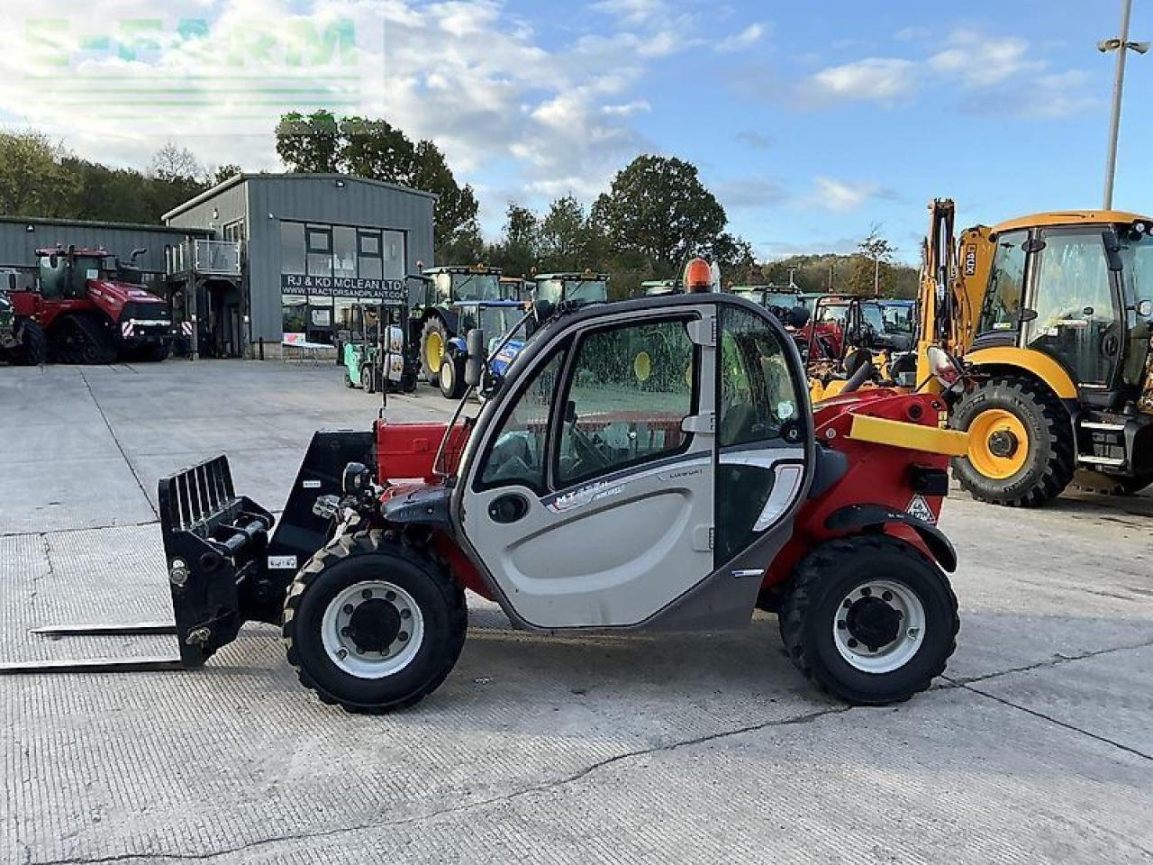 Teleskoplader του τύπου Manitou mt625 easy comfort telehandler (st20013), Gebrauchtmaschine σε SHAFTESBURY (Φωτογραφία 7)