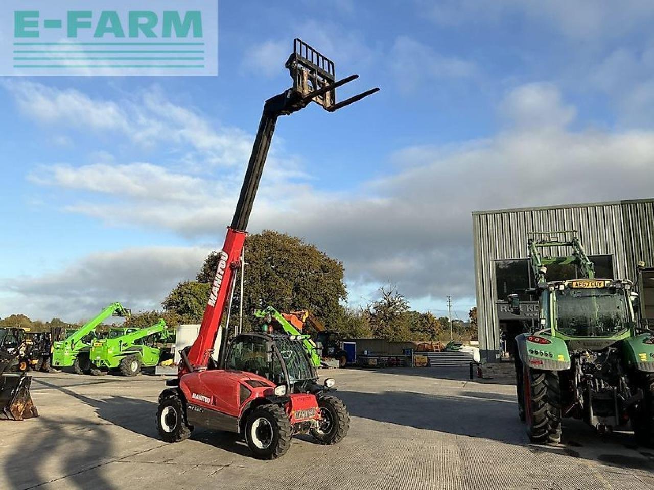 Teleskoplader du type Manitou mt625 easy comfort telehandler (st20013), Gebrauchtmaschine en SHAFTESBURY (Photo 14)