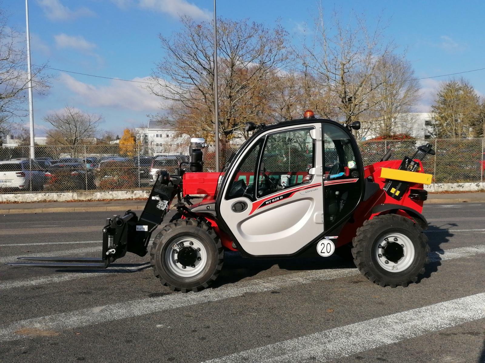 Teleskoplader Türe ait Manitou MT625H, Gebrauchtmaschine içinde senlis (resim 7)