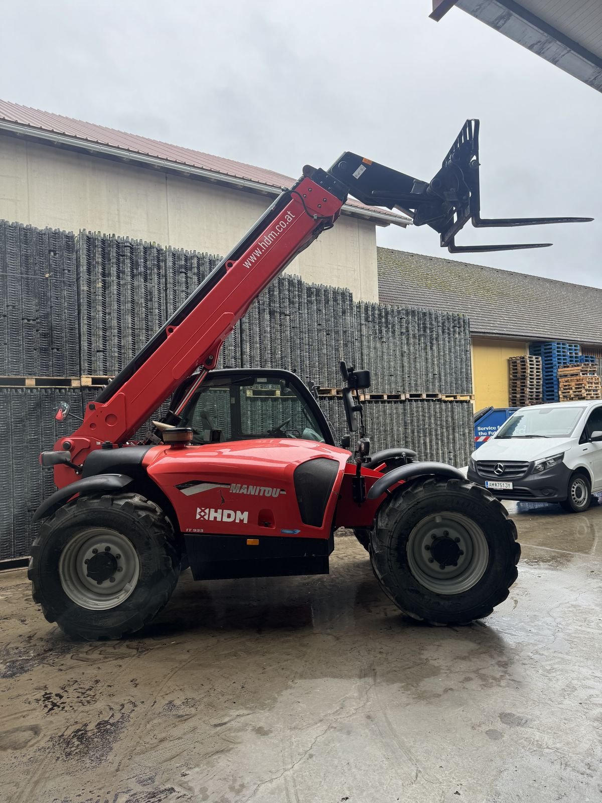 Teleskoplader van het type Manitou MT933 Easy, Gebrauchtmaschine in Wolfsbach (Foto 5)