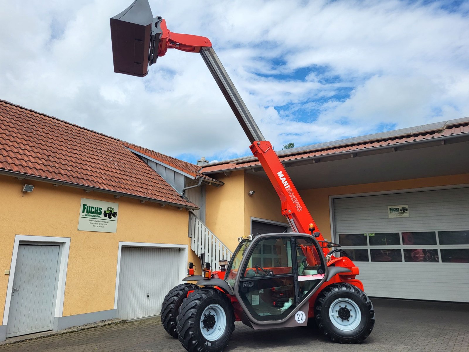 Teleskoplader typu Manitou MVT 628 Turbo, Teleskopradlader, Gebrauchtmaschine v Laaber (Obrázok 5)