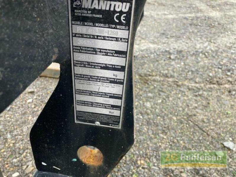 Teleskoplader typu Manitou Palettengabel, Gebrauchtmaschine v Bruchsal (Obrázok 2)