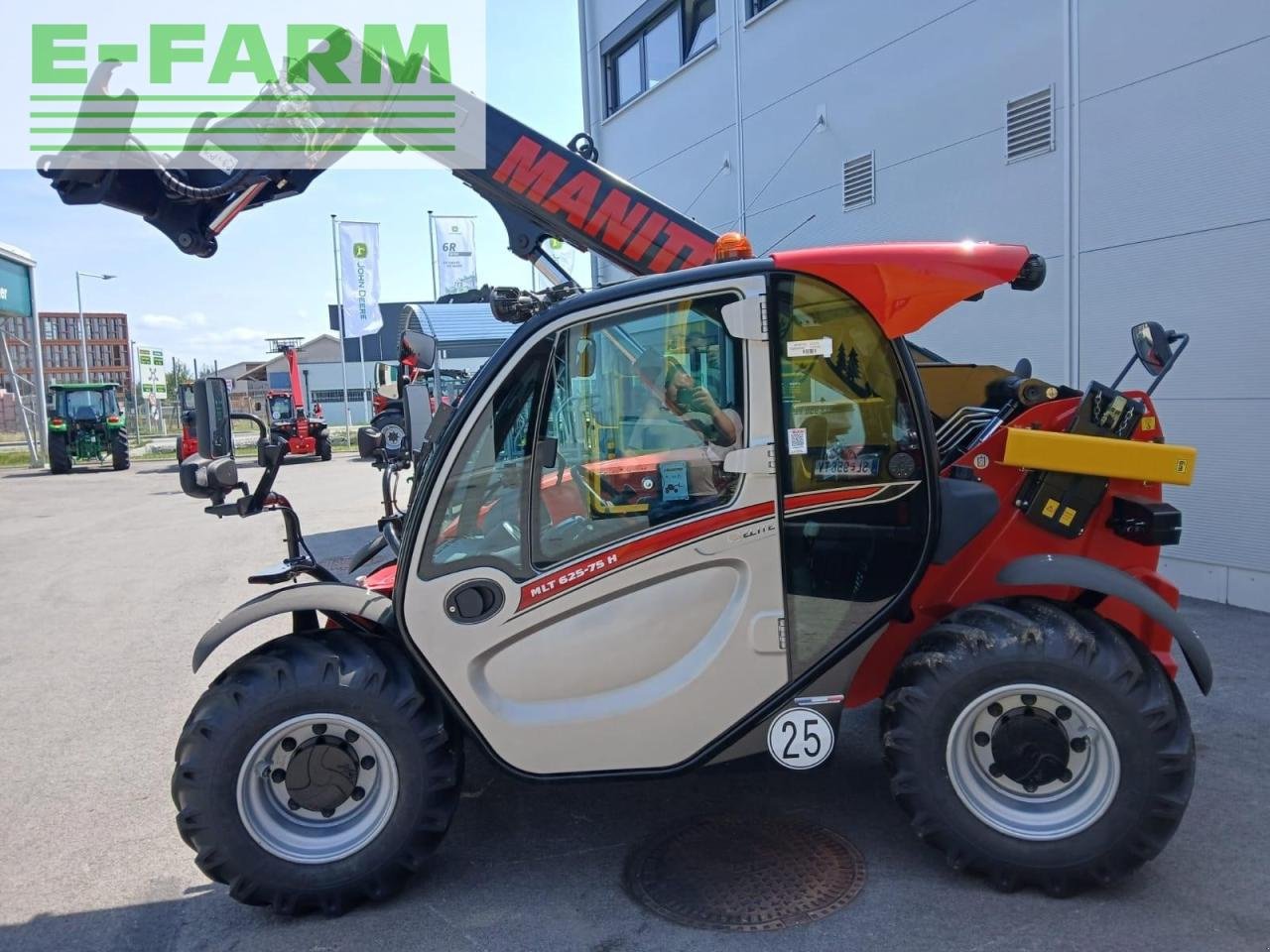 Teleskoplader du type Manitou Teleskoplader MLT 625 Elite, Gebrauchtmaschine en REDLHAM (Photo 2)