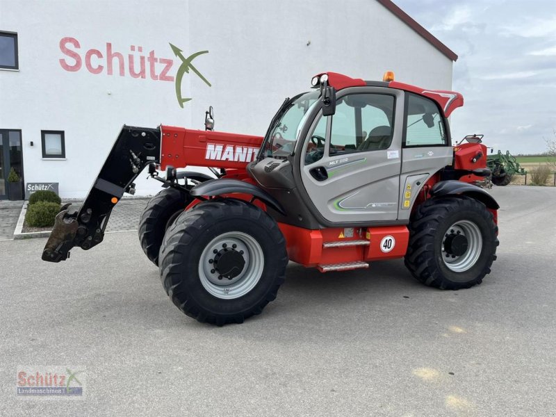 Teleskoplader tip Manitou Teleskoplader MLT 960, Druckluft, Zentralschmierung, Gebrauchtmaschine in Schierling (Poză 1)